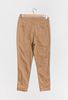 Picture of JEANS LIKE TROUSER WITH STITCH CAMEL